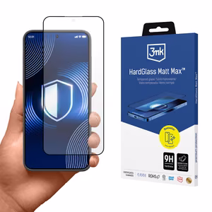 Mattapintainen karkaistu lasi 3mk HardGlass Matt Max Samsung Galaxy S24+:lle