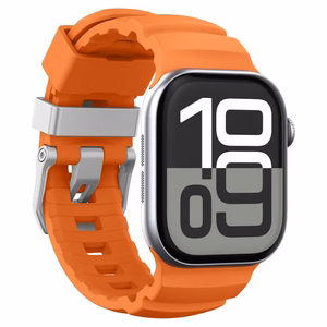 Spigen WBS2 Ranneke Apple Watch 8/9/10/11/SE/Ultra (44/45/46/49 mm) Oranssi