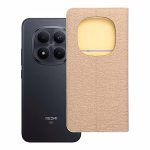 Flip case for Xiaomi Redmi NOTE 15 PRO PLUS 5G Luna Book Gold gold