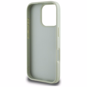 Guess Grained Big 4G Logo Small Classic Logo suojakuori iPhone 16 Pro Maxille - vihreä