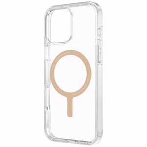 Uniq Clario Magclick Lataus Suojakuori iPhone 16 Pro:lle - Läpinäkyvä Kultainen