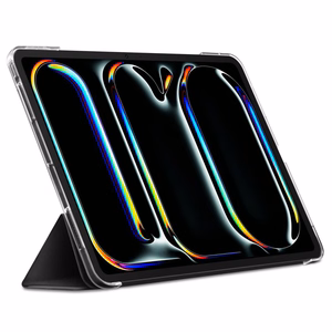 Spigen Liquid Air Folio Suojakuori iPad Pro 13 7 / 8 / 2024-2025:lle - Musta