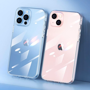 Kingxbar Elegantti sarjan tapauksessa iPhone 13 Pro tapauksessa takakansi läpinäkyvä läpinäkyvä