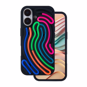 DIY Snake suojakuori iPhone 16 6,1" musta