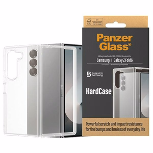 PanzerGlass HardCase suojakuori Samsung Galaxy Z Fold 6 - läpinäkyvä