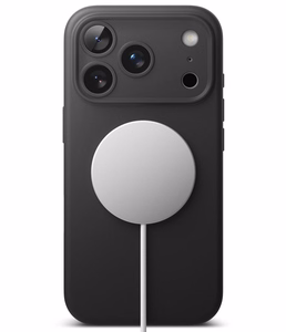 Ringke MagSafe -silikonisuojakuori laitteelle iPhone 18 Pro Max – musta