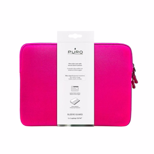 Puro Slim Guard 14" kannettavan tietokoneen laukku - vaaleanpunainen