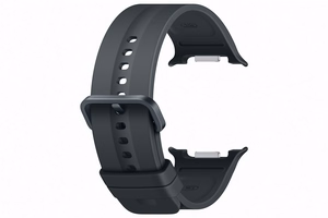 Samsung SNL35LB Sport Band -ranneke (M/L) Galaxy Watch9 / Galaxy Watch8 -kelloille, musta