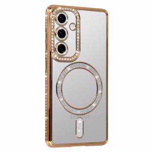 Bling MagSafe Suojakuori Samsung Galaxy A26 5G:lle kultainen