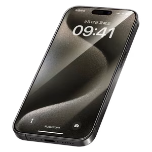 Benks Karkaistu lasi Arc Shield Full Coverage iPhone 15 Pro Max:lle musta