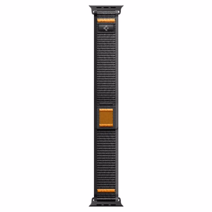 SPIGEN ATHLEX AIR 2 Apple Watch 8 / 9 / 10 / 11 / SE / Ultra (44 / 45 / 46 / 49 MM) Active musta / oranssi