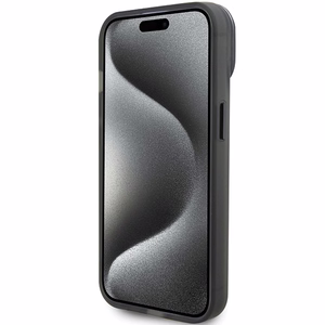 Ferrari FEHMP15SUSCAK iPhone 15 6.1 musta/musta kovakuori Ring Stand 2023 Collection MagSafe