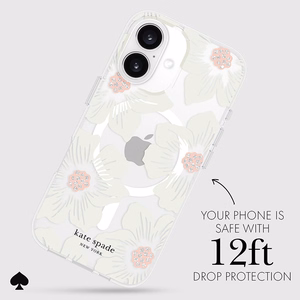 MagSafe-yhteensopiva Kate Spade New York Hollyhock -suojakuori Apple iPhone 16:lle