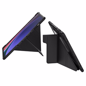 Nillkin Bumper Nahkainen Case Pro Suojakuori Samsung Galaxy Tab S9+:lle - musta