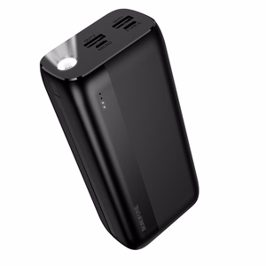 Borofone BJ86A Victoria varavirtalähde 30000mAh 2xUSB musta