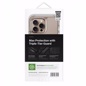 Uniq Combat Magclick lataussuoja iPhone 16 Pro Max - kulta