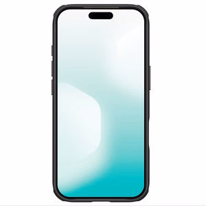 Nillkin Super Frosted Shield Pro MagSafe-yhteensopiva suojakuori iPhone 17 Pro:lle - läpinäkyvä musta