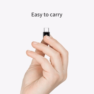 Adapter Baseus MicroUSB to Type-C OTG black CAMOTG-01