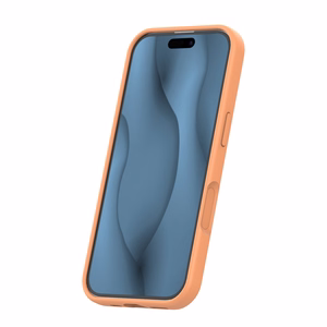 Silicone Thin Mag kotelo iPhone 17 6,3" karamelli