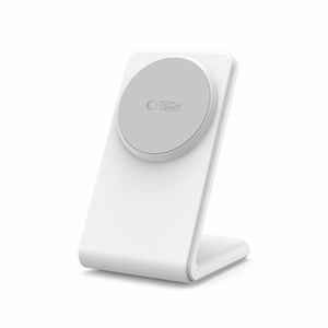 Tech-Protect QI15W-A38 MagSafe langaton laturi - Valkoinen