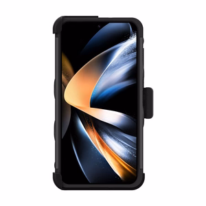 ZIZO BOLT Series armoured-case set for Samsung Galaxy S23+, with 9H screen protector, built-in kickstand and belt-clip holster, black