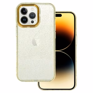 Tel Protect Gold Glitter -suojakuori iPhone 12 Pro Maxille kultainen