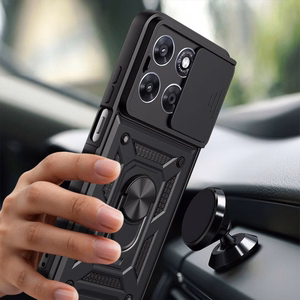 Tech-Protect CamShield Pro -suojakuori Motorola Moto G57 Power / G67 Power:lle - musta