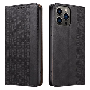Magnet Strap Case for Samsung Galaxy S23+ Flip Wallet Mini Lanyard Stand Black