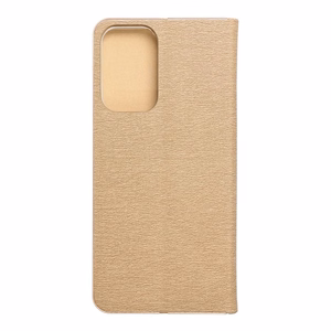 Läppäsuojakuori Samsung A23 5G:lle Luna Book Gold kultainen