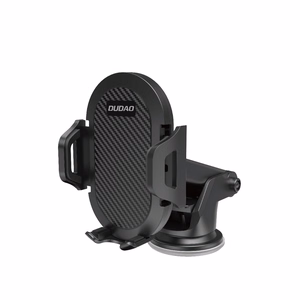 Dudao Telescopic Gravity auton tuulilasin kiinnitysteline musta (new F2S black)
