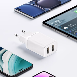 Charger Awei C15L-EU 10W 2xUSB-A + USB-A to Lightning cable 1.0m white