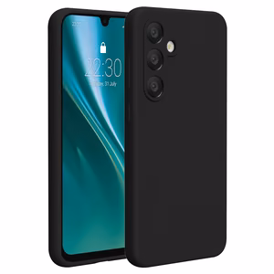 Etteri Silikoninen Suojakuori Samsung Galaxy S24 FE:lle musta