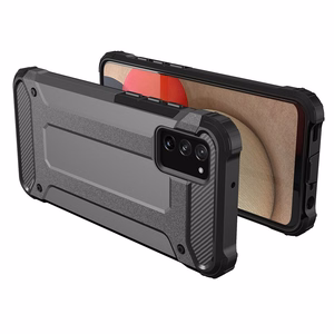 Hybrid Armor Case Kova kestävä suojus Samsung Galaxy A03s musta