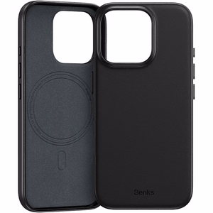 Benks Magnetic Vita Pro Silikoninen Suojakuori iPhone 16 Pro:lle musta
