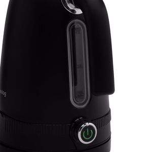 Huslog retrovedenkeitin lämpötilansäädöllä musta 1,7L 2200W