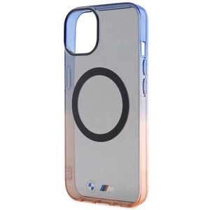 BMW BMHMP14SHTGE Suojakuori iPhone 14 6.1" harmaa/harmaa hardcase Gradient Bumper MagSafe