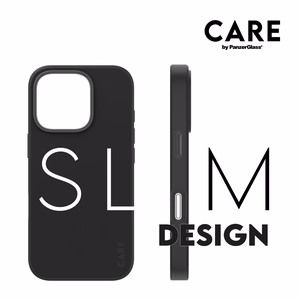 CARE by PanzerGlass Fashion suojakuori iPhone 16 Pro 6.3' musta/musta MagSafe 1378