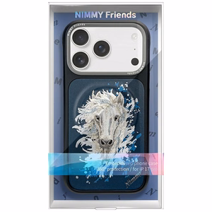 Nimmy Kon MagSafe Suojakuori iPhone 17 Pro:lle - laivastonsininen