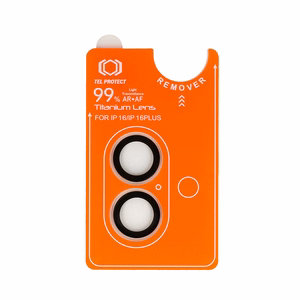 Tempered glass Tel Protect Titanium Lens 99% AR on camera for Iphone 17 transparent (lens 2 pieces)