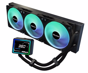 Asrock Challenger 360 Digital prosessorin nestejäähdytyspaketti 12 cm musta