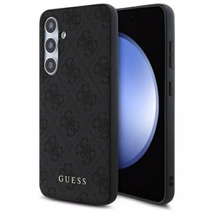 GUESS suojakuori SAMSUNG S24 FE GUHCS24FEG4GFGR (HC PU 4G Metal Logo) harmaa