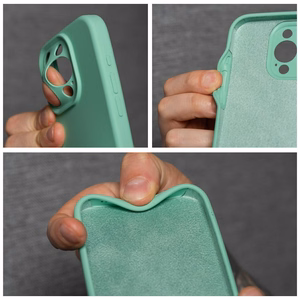 Silikoninen suojakuori iPhone 17:lle 2mm mint