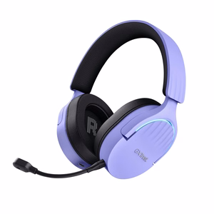 Trust GXT 491P FAYZO kuulokkeet langallinen ja langaton päähihna pelit USB Type-A Bluetooth musta, violetti