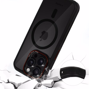 Liavec Hybrid Smoke Magsafe Case for Iphone 15 Pro Max