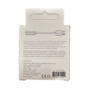 Samsung GP-TGU023AE DAC USB-C to 3.5mm mini jack adapter - white