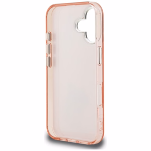 Karl Lagerfeld IML Aquarelle Choupette & Logo iPhone 16 Case - Pink