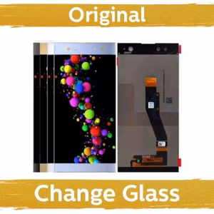 LCD-näyttö yhteensopiva Sony Xperia XA2 Ultra musta (uusittu: Kiina)