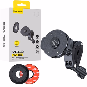 Blavec Pyoräteline BV-03 Velo Quick Lock Magsafe ohjaustankoon (BV03-QLMHB) musta