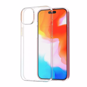 iPhone 15 Plus Suojakuori Ultra Clear -sarjasta läpinäkyvä