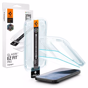 Spigen Glas.tR EZ Fit Pro AC 2-Pack -karkaistut suojalasit Google Pixel 11 Pro XL -puhelimelle (2 kpl)